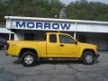 2005 Flame Yellow GMC Canyon SLE Extended Cab 4x4  photo #1