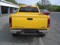 2005 Flame Yellow GMC Canyon SLE Extended Cab 4x4  photo #3