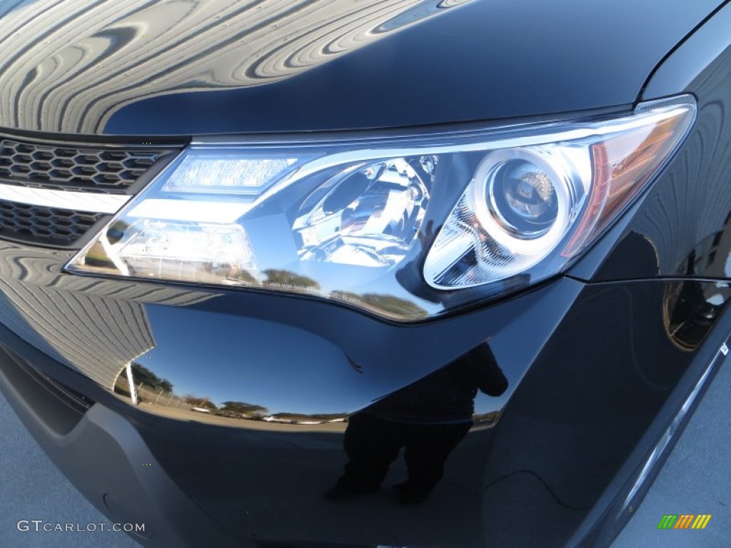 2013 RAV4 Limited - Black / Black photo #9