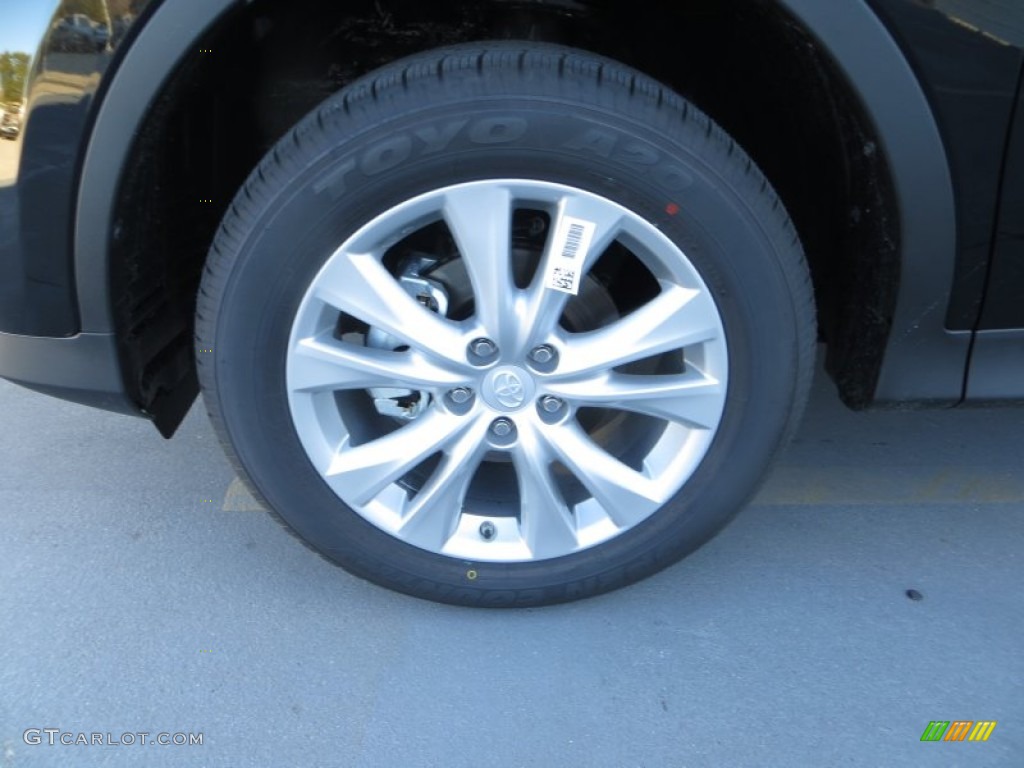 2013 RAV4 Limited - Black / Black photo #12