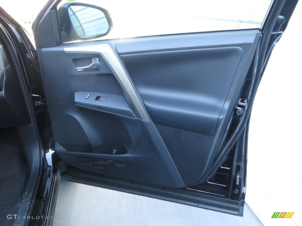 2013 RAV4 Limited - Black / Black photo #17
