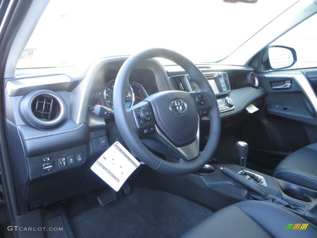 2013 RAV4 Limited - Black / Black photo #27