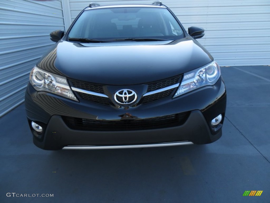 2013 RAV4 Limited - Black / Black photo #8