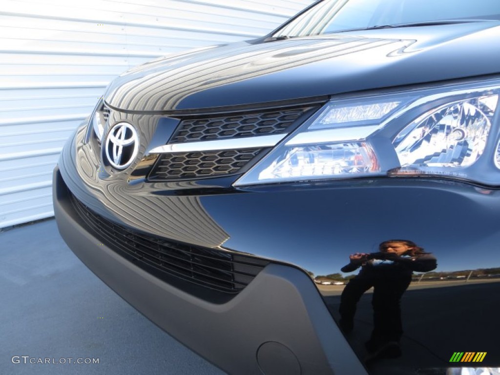 2013 RAV4 Limited - Black / Black photo #11