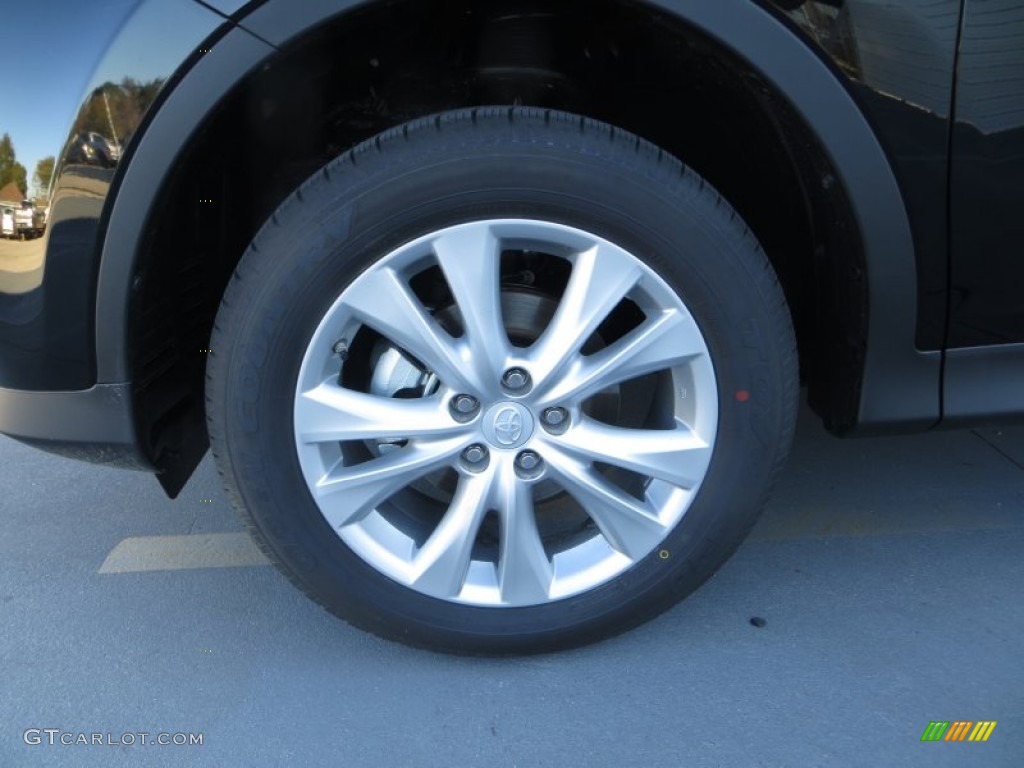 2013 RAV4 Limited - Black / Black photo #12