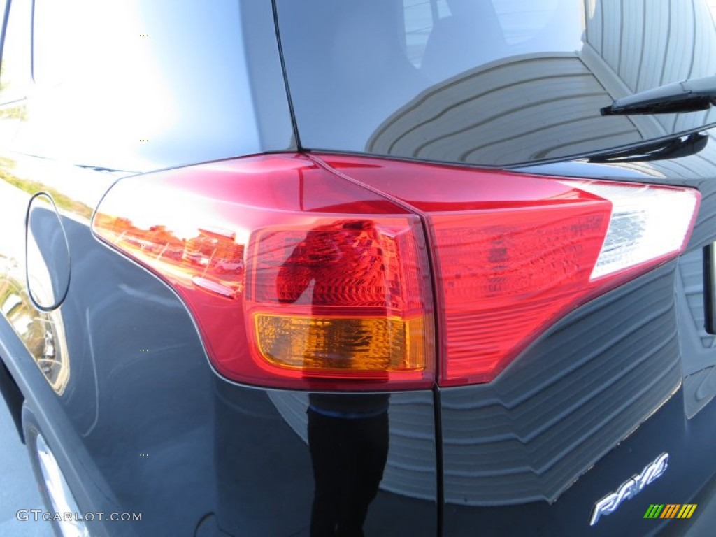 2013 RAV4 Limited - Black / Black photo #13