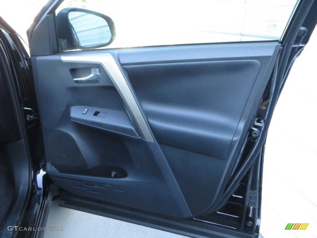 2013 RAV4 Limited - Black / Black photo #17