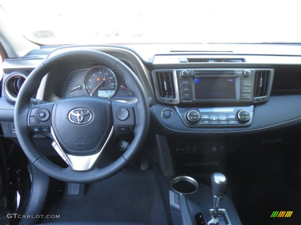 2013 RAV4 Limited - Black / Black photo #32
