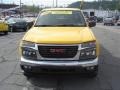 2005 Flame Yellow GMC Canyon SLE Extended Cab 4x4  photo #17