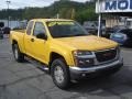 2005 Flame Yellow GMC Canyon SLE Extended Cab 4x4  photo #18