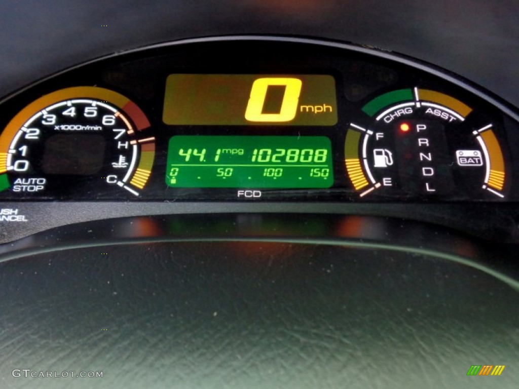 2002 Honda Insight Hybrid Gauges Photos