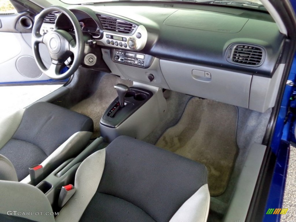 2002 Honda Insight Hybrid Black Dashboard Photo #88958849