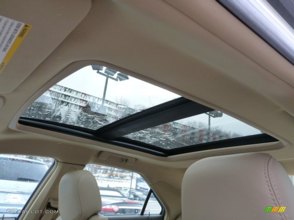 2009 CTS 4 AWD Sedan - White Diamond Tri-Coat / Cashmere/Cocoa photo #7
