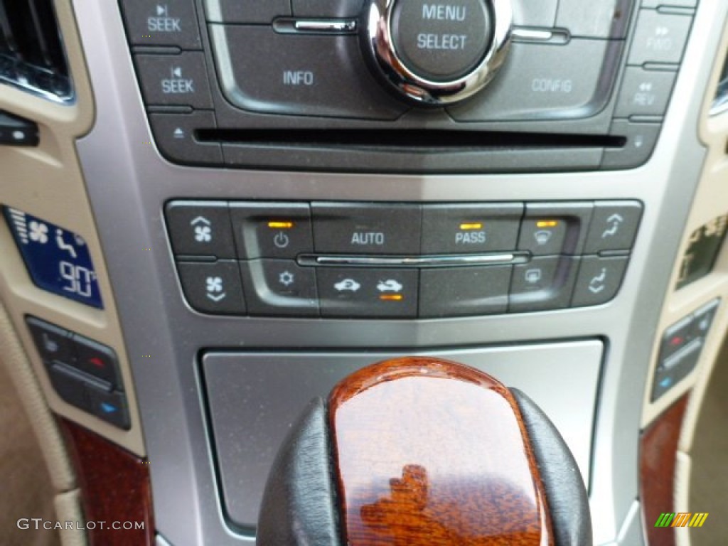 2009 CTS 4 AWD Sedan - White Diamond Tri-Coat / Cashmere/Cocoa photo #24