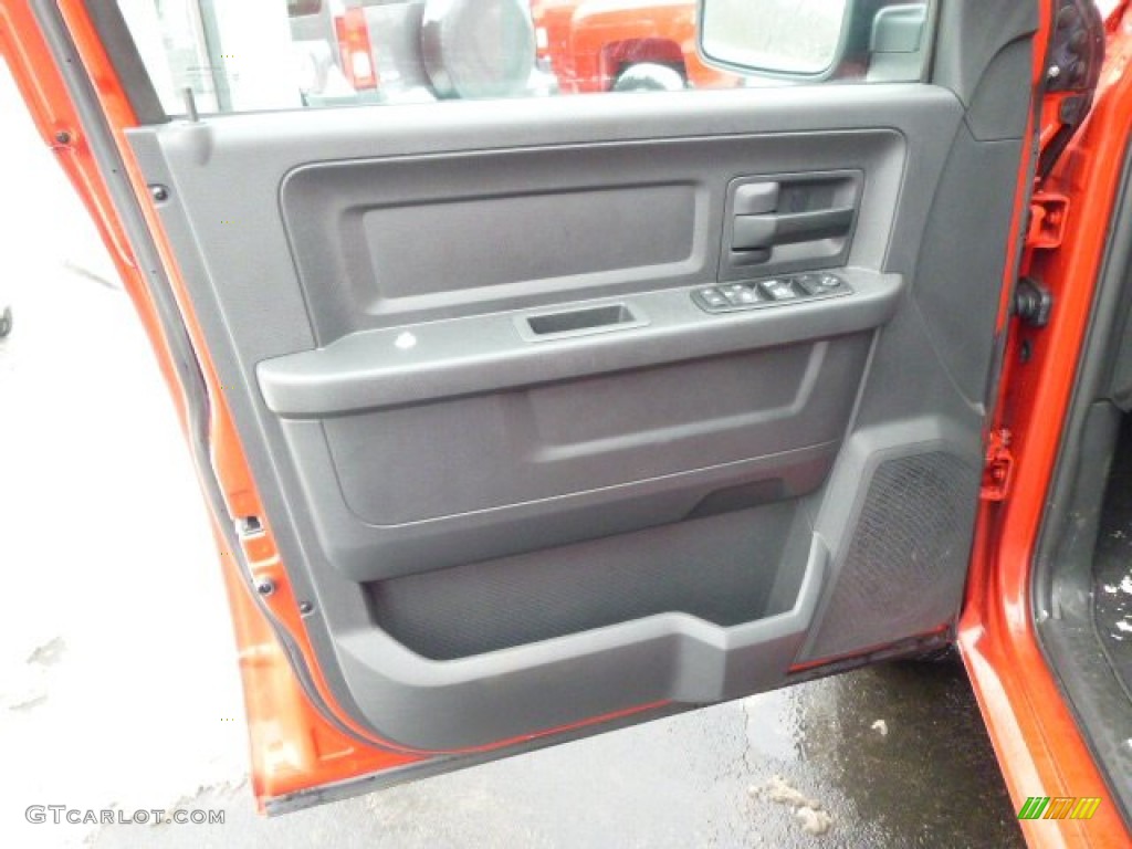 2012 Ram 1500 ST Crew Cab 4x4 - Flame Red / Dark Slate Gray/Medium Graystone photo #11