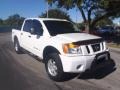 Blizzard White 2011 Nissan Titan Pro-4X Crew Cab 4x4