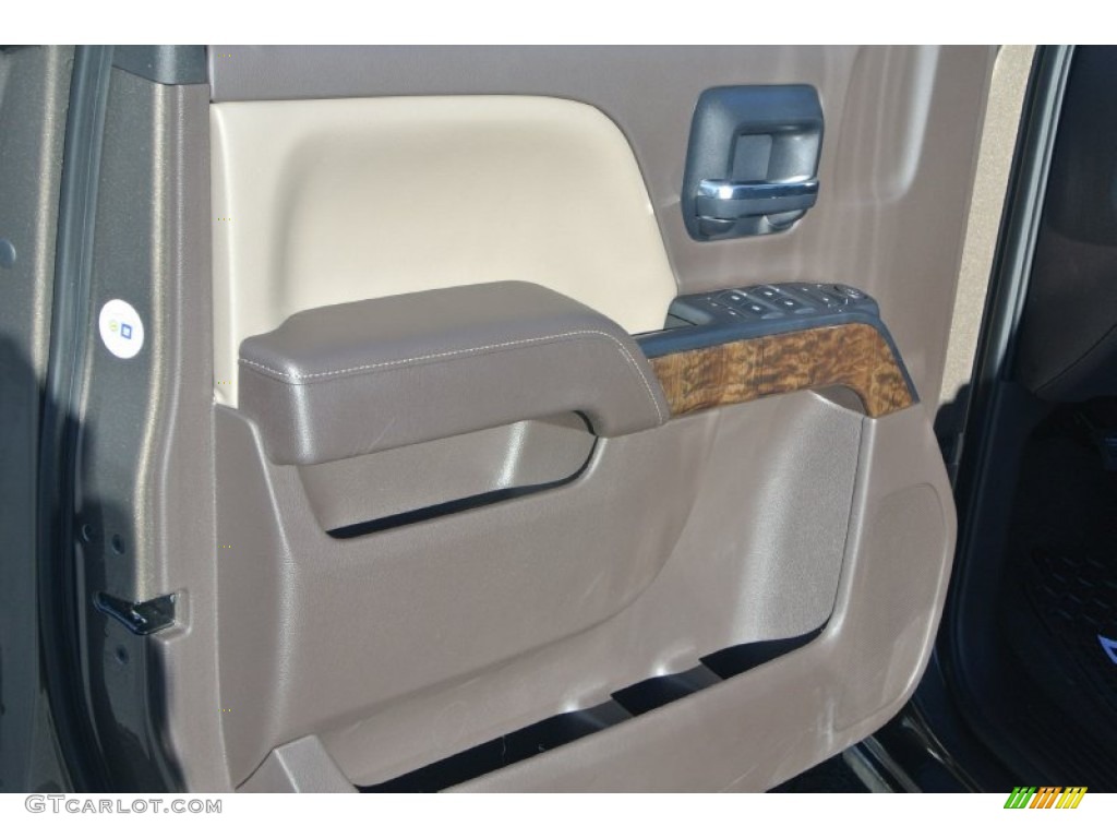 2014 Silverado 1500 LT Double Cab 4x4 - Brownstone Metallic / Cocoa/Dune photo #9