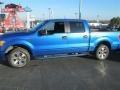 2012 Blue Flame Metallic Ford F150 XLT SuperCrew  photo #3