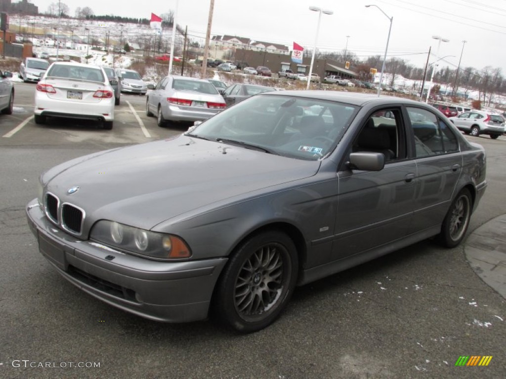 Sterling Grey Metallic 2002 BMW 5 Series 530i Sedan Exterior Photo #88961566