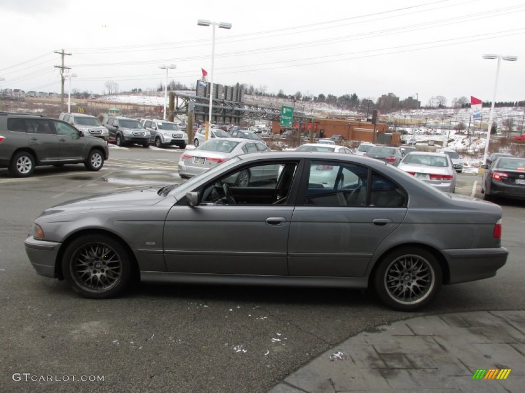 Sterling Grey Metallic 2002 BMW 5 Series 530i Sedan Exterior Photo #88961590