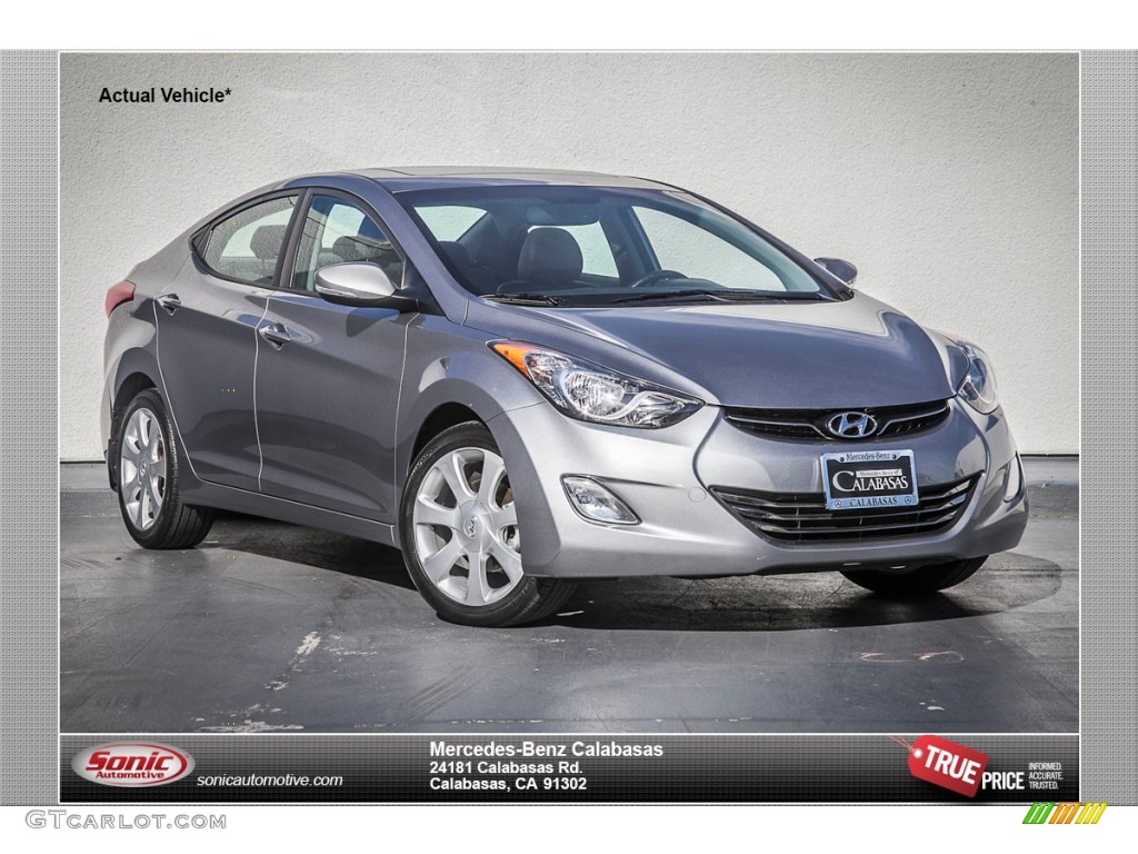 Gray Hyundai Elantra