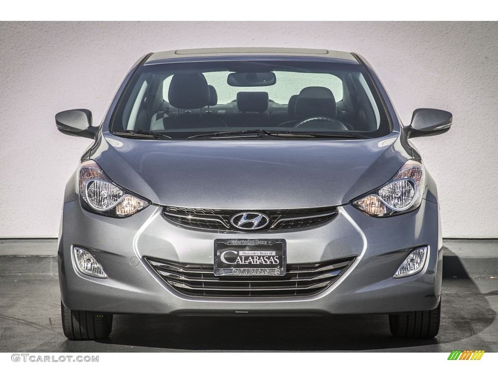 2013 Elantra Limited - Gray / Gray photo #2