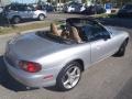 2002 Sunlight Silver Metallic Mazda MX-5 Miata LS Roadster  photo #20