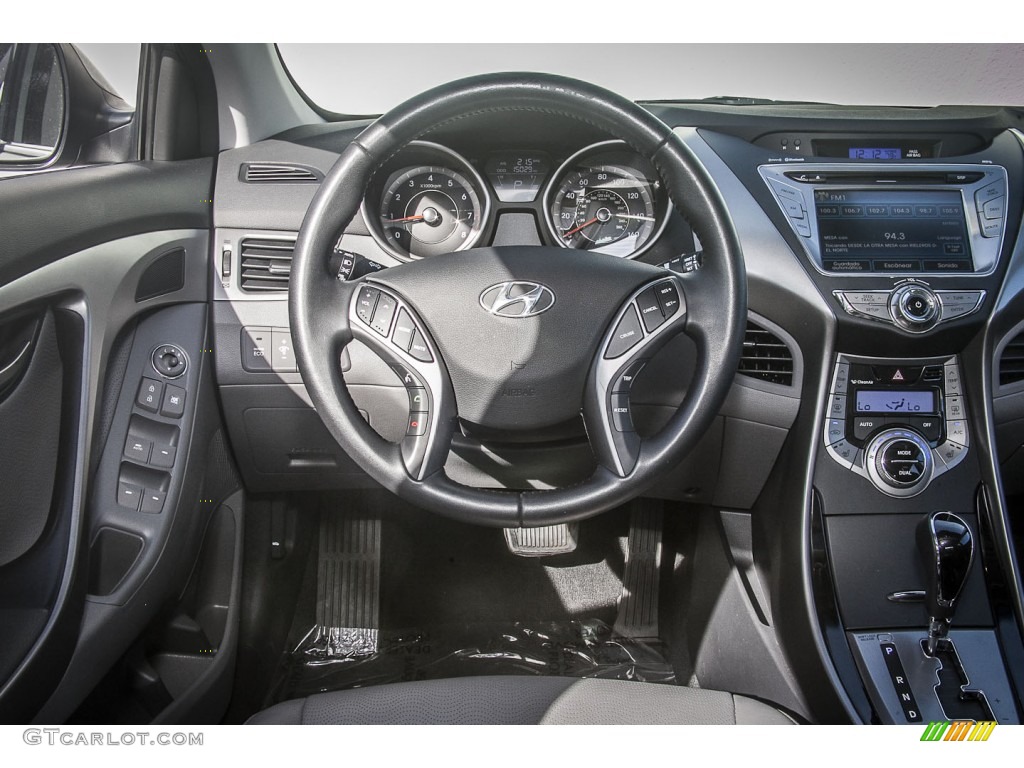 2013 Elantra Limited - Gray / Gray photo #4