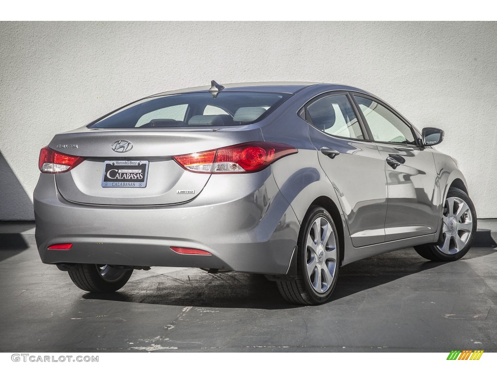 2013 Elantra Limited - Gray / Gray photo #14