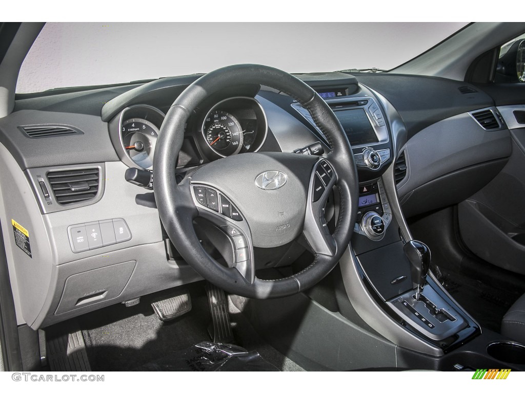 2013 Elantra Limited - Gray / Gray photo #18
