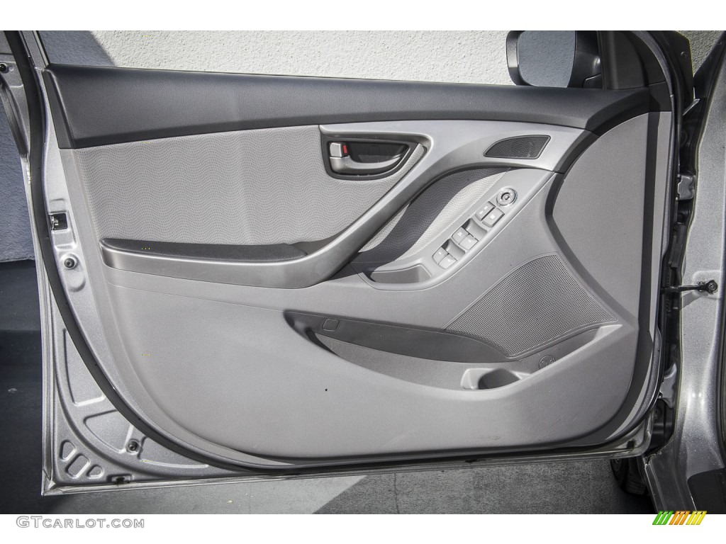 2013 Elantra Limited - Gray / Gray photo #19