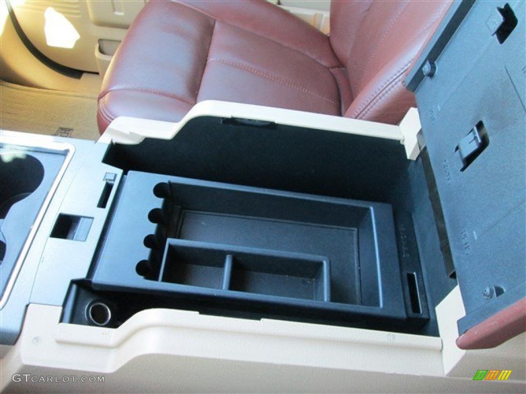 2012 F350 Super Duty King Ranch Crew Cab 4x4 - Green Gem Metallic / Chaparral Leather photo #22