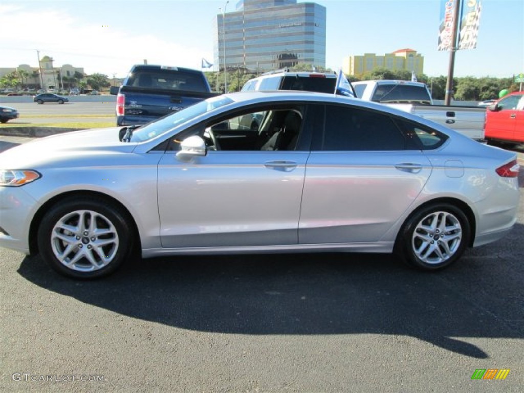 2013 Fusion SE - Ingot Silver Metallic / Charcoal Black photo #3