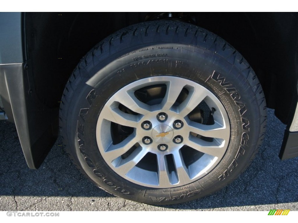 2014 Silverado 1500 LT Double Cab 4x4 - Blue Granite Metallic / Jet Black photo #20