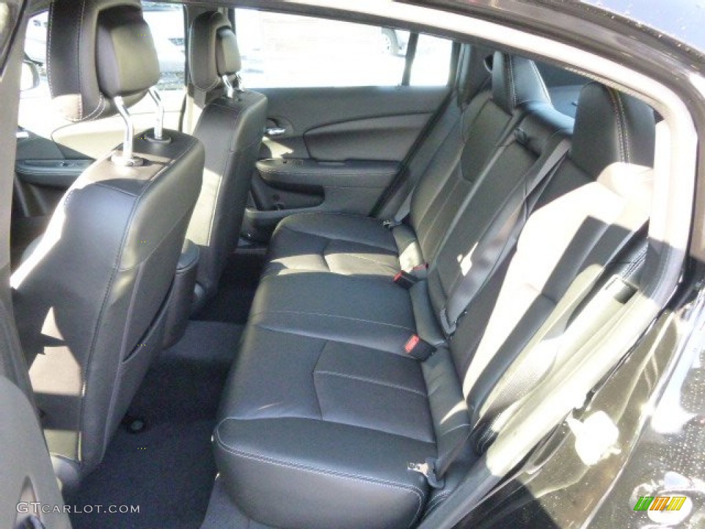 2014 200 Limited Sedan - Black Clear Coat / Black photo #12