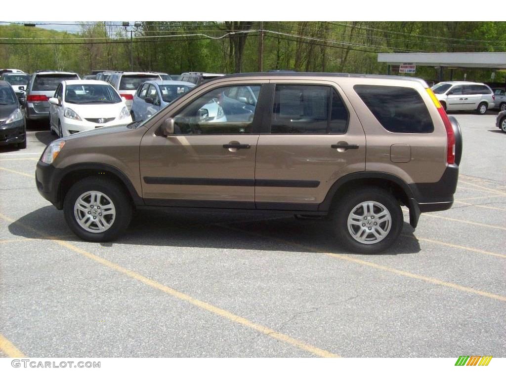 2004 CR-V EX 4WD - Mojave Mist Metallic / Saddle photo #1