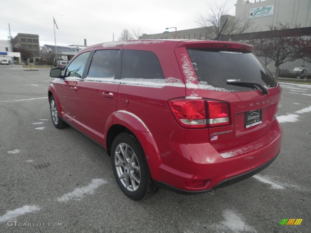 2014 Journey R/T - Redline 2-Coat Pearl / R/T Black/Red photo #3