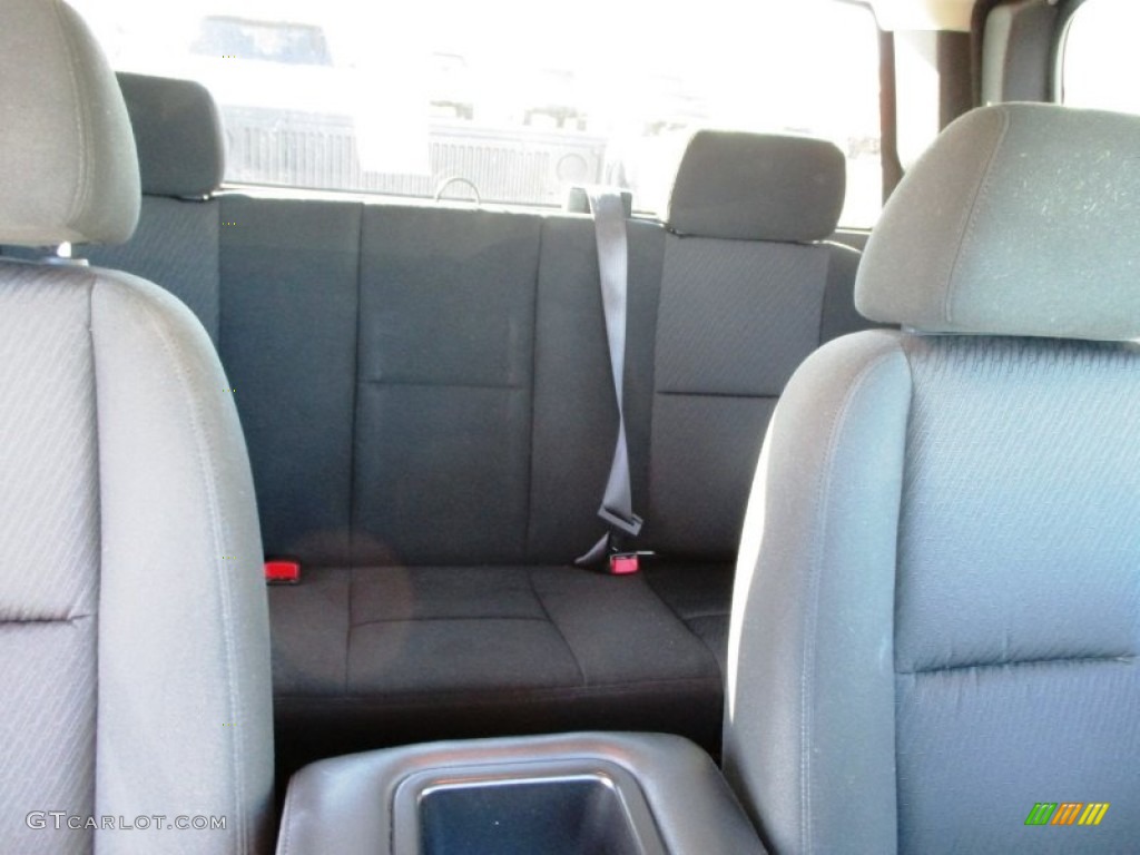 2012 Silverado 1500 LS Extended Cab 4x4 - Silver Ice Metallic / Dark Titanium photo #23