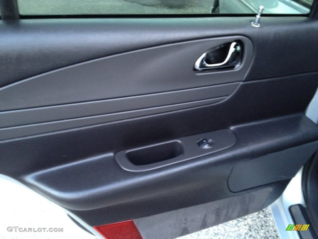 2002 Lincoln Continental Standard Continental Model Deep Charcoal Door Panel Photo #88967554