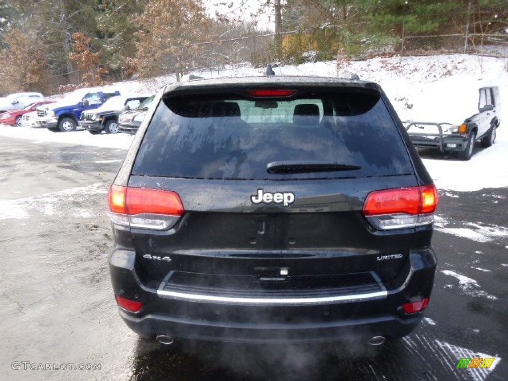 2014 Grand Cherokee Limited 4x4 - Brilliant Black Crystal Pearl / Morocco Black photo #7