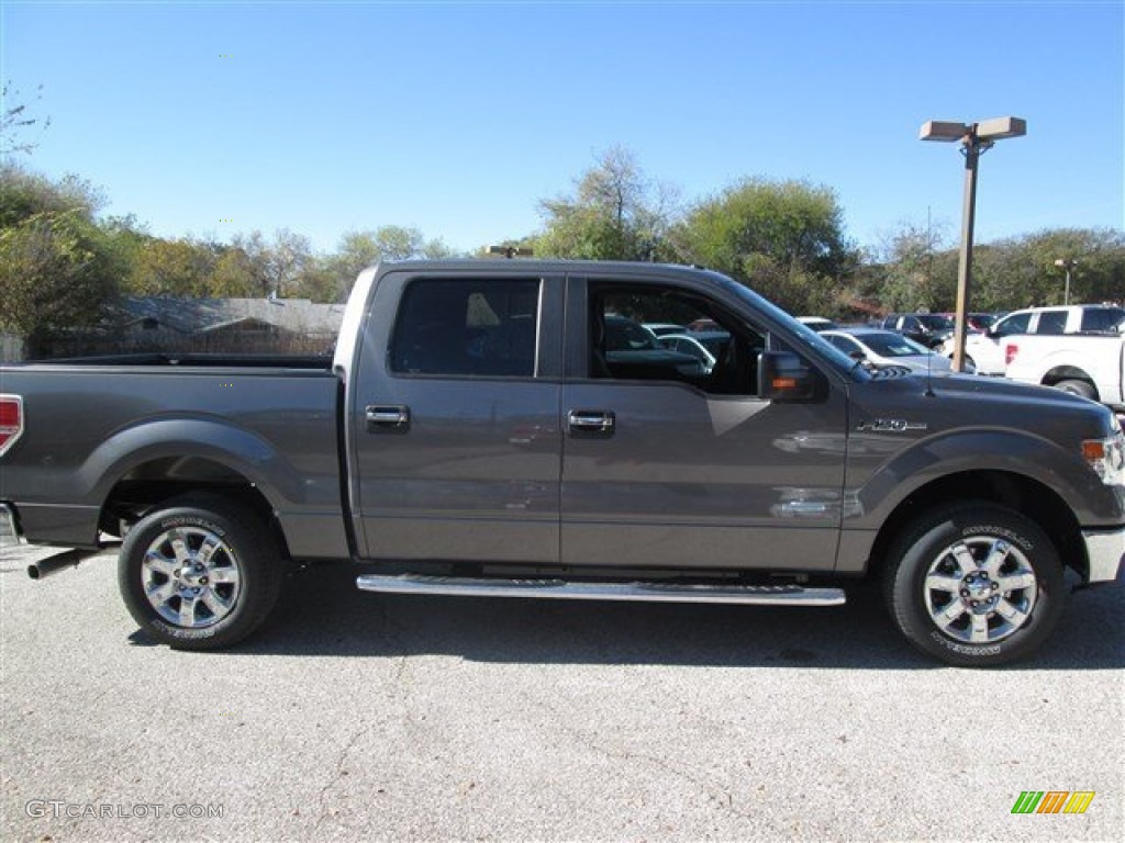 2014 F150 XLT SuperCrew - Sterling Grey / Steel Grey photo #6