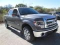 2014 Sterling Grey Ford F150 XLT SuperCrew  photo #7