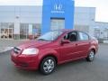 Sport Red - Aveo LT Sedan Photo No. 1