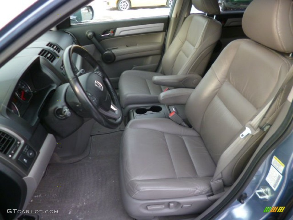2011 CR-V EX-L 4WD - Glacier Blue Metallic / Gray photo #15