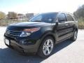 2014 Tuxedo Black Ford Explorer Limited  photo #1