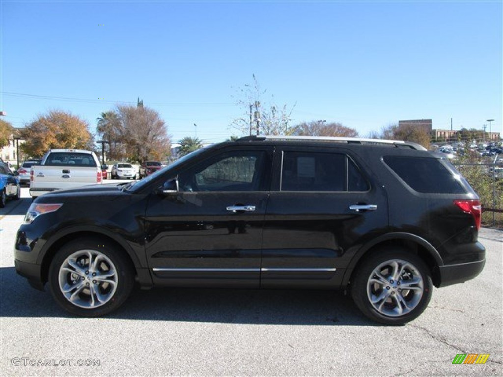 2014 Explorer Limited - Tuxedo Black / Charcoal Black photo #2