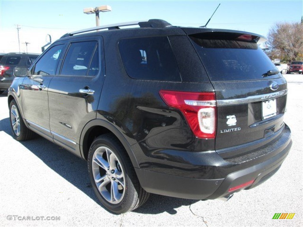 2014 Explorer Limited - Tuxedo Black / Charcoal Black photo #3