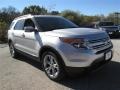 2014 Ingot Silver Ford Explorer Limited  photo #7