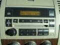 2005 Nissan Altima Blond Interior Audio System Photo