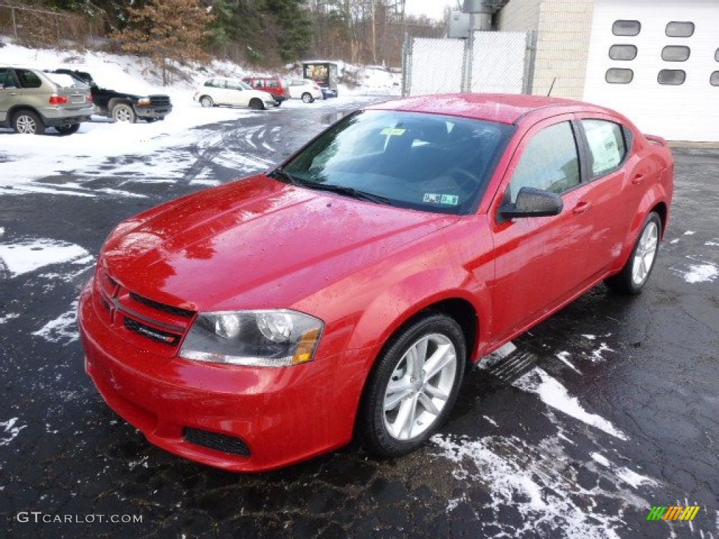 Redline 2-Coat Pearl 2014 Dodge Avenger SE Exterior Photo #88972687